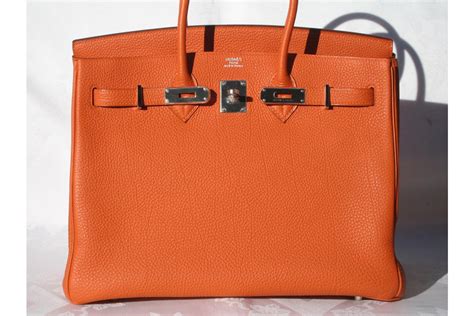 black orange birkin bag|original jane birkin bag.